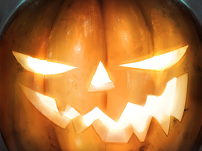 Evil Pumpkin halloween