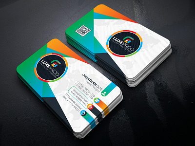 Business Card agency branding business clean company corporate creative design digital elegant flyer global