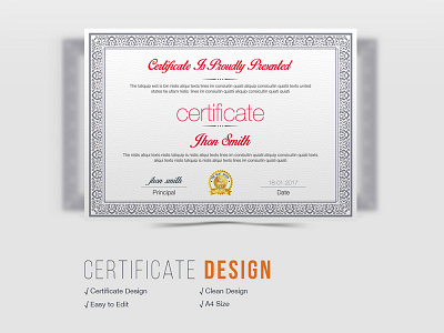 Certificate Psd designs, themes, templates and downloadable graphic ...