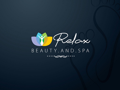 Relax Beuty & Spa abstract abstract r bright computer consulting cool logo corporate creative wave digital internet letter logo