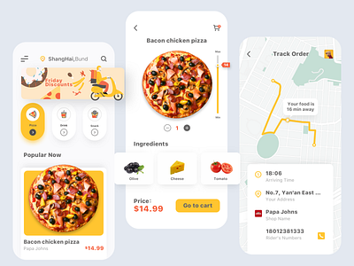 Takeaway APP Exercise ui ux