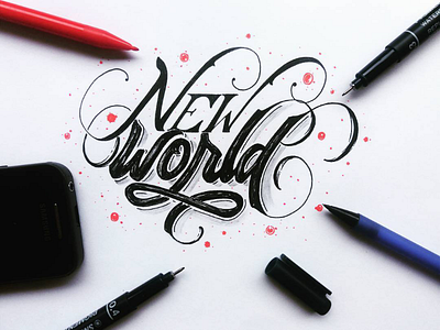 Hand lettering Drawing adobe art branding calligraphy character clean design drawing drawings flat graphic design handwriting icon illustration illustrator lettering logo type typography vector