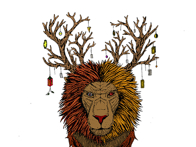 mythical Lion