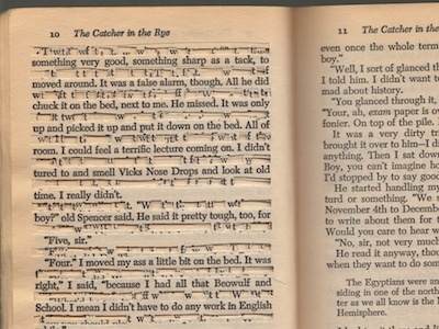 WTF Book book catcher in the rye cut marc maron wtf