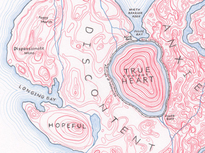 Heartland Detail illustration map