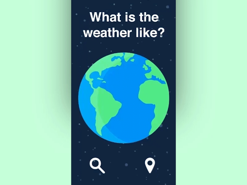 Weather App Concept