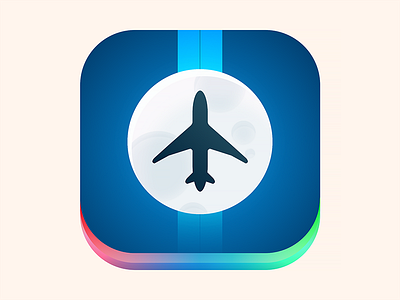 dailyui #005 - App Icon (flight app)