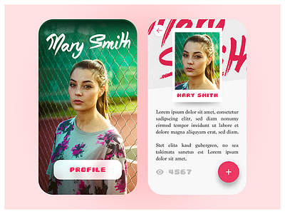 dailyui #006 - User Profile