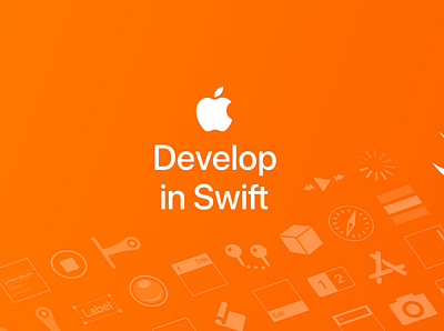 Swift Develop app design illustration logo typography xd