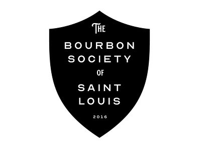 STL Bourbon Society Secondary Emblem Style 2 brand branding community design identity illustration logo