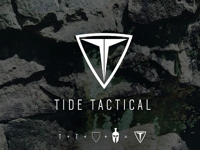 Tide Tactical Identity Concept logo military outdoors survival wearables wilderness