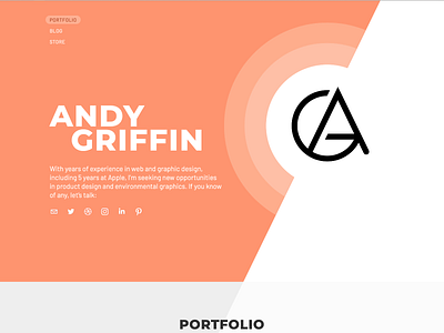 My Portfolio Website ui ux website design