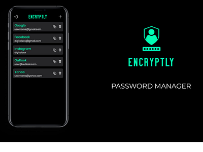 offline password manager Ui ui ux passwords manager app ios