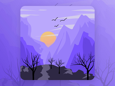 Sunrise vector art