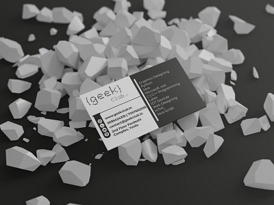 Coaching business card design