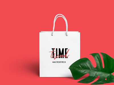 Bag Design for Trendtime.in bagdesign brandind illustration