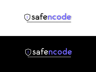 Safencode Logo branding decrypt encode encryption logo graphic design logo password manager logo safe secure logo tanay arya