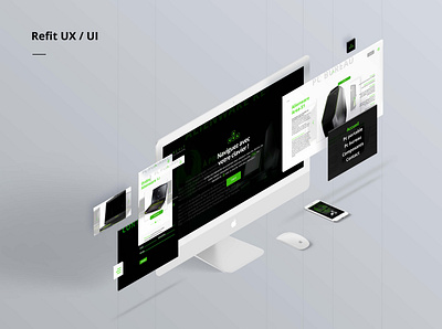 Alienware Refit 2019 animation app branding clean design graphic design logo mobile motion ui ux vector web website