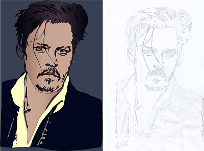 johnny depp adobe adobe illustrator adobe photoshop adobe photoshop illustration adobe xd behance brand identity branding design branding designer fiverr fiverr.com flickr logo design minimalist design twitter uiux uiuxdesign unique logo user experience user interface