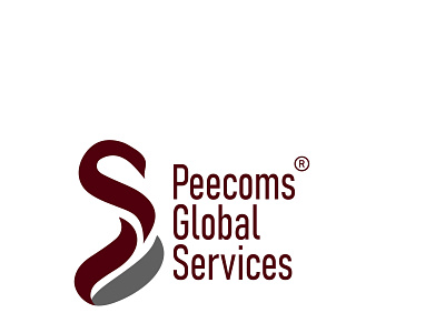 Logo design for Peecoms Global Services branding design graphic design logo