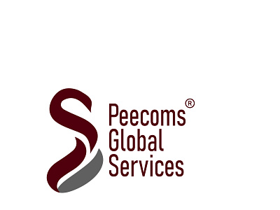 Logo design for Peecoms Global Services