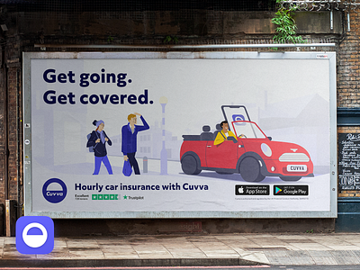 Get going. Get covered. Billboard