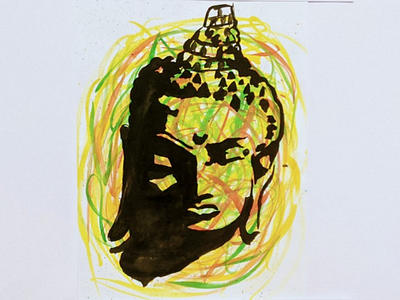 Buddha Modern Art art buddha design modern art painting