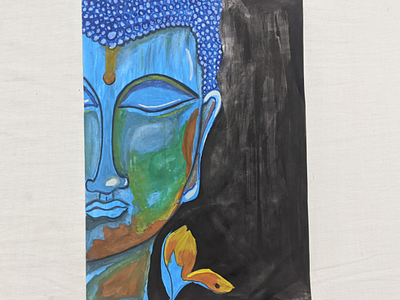 Buddha art buddha painting spirituality