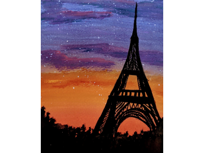 Eiffel tower art eiffeltower paintings