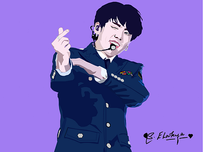 Jeon Jungkook - Figma Illustration