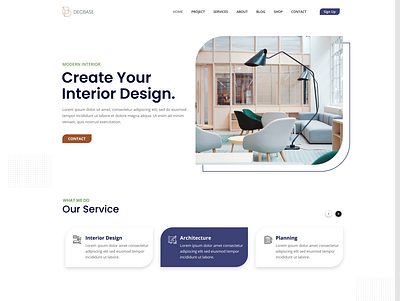 Web Template Recreation - I figmadesign recreation template website