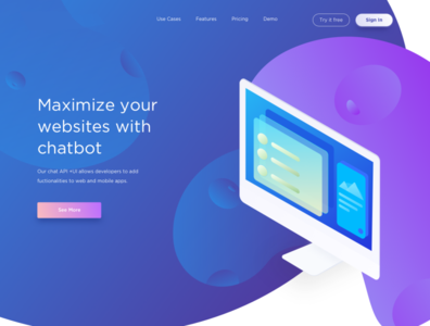 Web Template Recreation - XVIII by Elakya Sekar on Dribbble