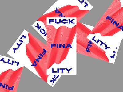 Fuck Finality blend deconstructivism experimental finality fuck fuck off poster profanity type typography