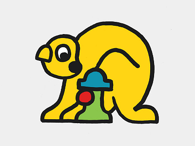 Doggydog color dog illustration
