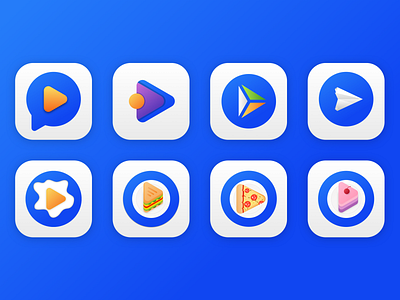 Video Player Icons