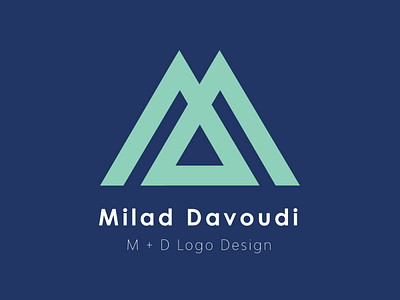 M + D Logo artwork branding design designer logo logodesign logodesigner logotype minimal typography