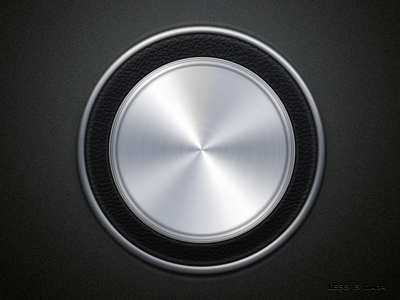 Another button button cortex silver stainless steel texture ui