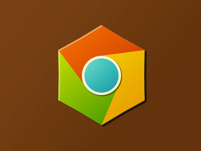 Chrome chrome icon less logo ui
