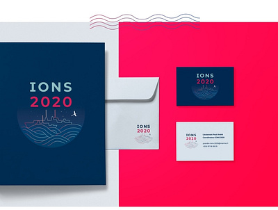 IONS 2021 - Logo & visual identity branding design flyer graphic design illustration logo motion print vector visual identity web