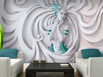 3D walls 3d interior