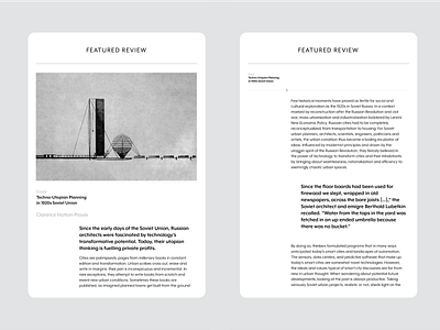 Featured Review app design editorial design magazzine reading reading app