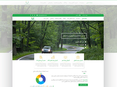 Rayan Insurance Website Design