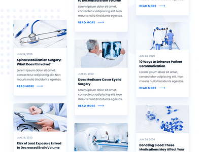 Blog Posts | Medica - Healthcare & Doctors Webflow Template