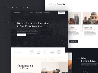 Web Design | Justicia - Law Firm & Lawyer Webflow Template advocate attorney attorneys lawyer home homepage justice landing landing page landingpage law law firm lawyers legal legal adviser web web design webdesign webflow website