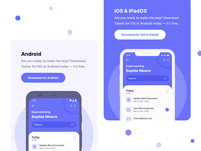 Android & iOS | Apps - Application Mobile Webflow Template