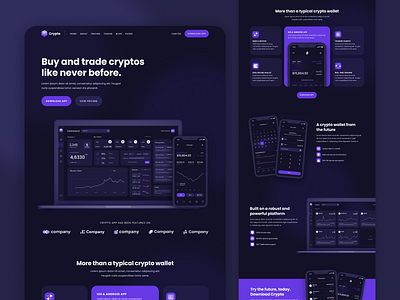 Homepage - Crypto Webflow Template