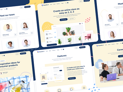 All Pages | Saaslify X - SaaS Startup Webflow Website Template