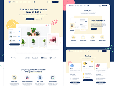 Pages | Saaslify X - SaaS Software Webflow Website Template b2b saas b2c saas home homepage landing landing page landingpage saas software software as a service tech tech startup technology template web design webdesign webflow website
