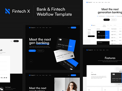 Presentation | Fintech X - Finance Webflow Template