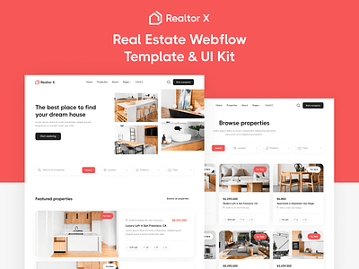 Presentation - Realtor X | Real Estate Webflow Template realtor